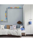 Self Adhesive Peel And Stick Cartoon Cars Sticker Wall Room Kids