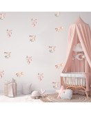 School Classroom Decoration Cartoon Rabbit Children Wall Stickers - Model Sf23036