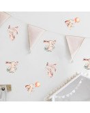 School Classroom Decoration Cartoon Rabbit Children Wall Stickers - Model Sf23036