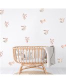 School Classroom Decoration Cartoon Rabbit Children Wall Stickers - Model Sf23036