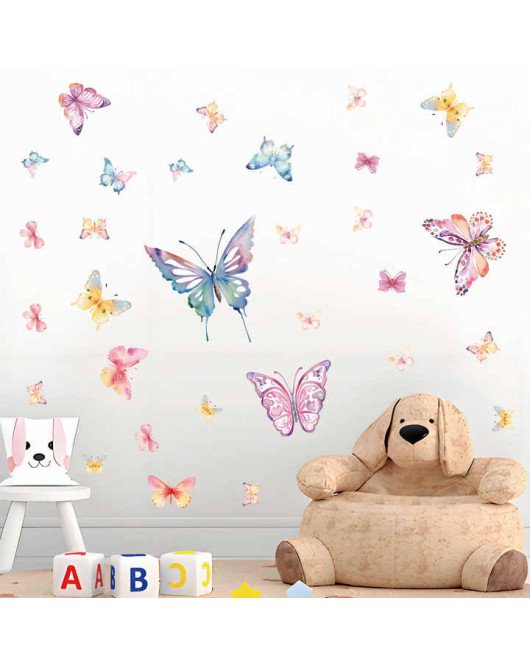 Home Decoration Self Adhesive Bedroom 3d Wall Sticker Butterfly Home Decoration Self Adhesive Bedroom 3d Wall Sticker Butterfly