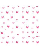 Kids' Room Decoration Self-adhesive 3d Pink Heart Wall Mounted Stickers - Model Sf23086