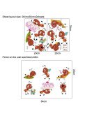 Home Wall Decoration Self-adhesive 3d Ant Self-adhesive Stair Sticker - Model Sf23107