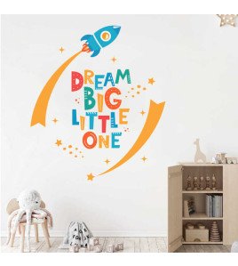 Self Adhesive Pvc Quote Cartoon Baby Nursery Wall Stickers Picture