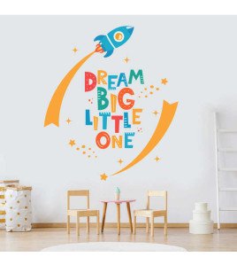 Self Adhesive Pvc Quote Cartoon Baby Nursery Wall Stickers Picture