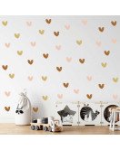 Home Decoration Self Adhesive 3d Vinyl Heart Decal Wall Home Decoration Self Adhesive 3d Vinyl Heart Decal Wall
