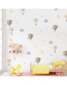 Kids Room Self Adhesive Hot Air Balloon Wall Stickers Wallpaper Kids Room Self Adhesive Hot Air Balloon Wall Stickers Wallpaper