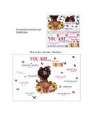 3d Butterfly Flower Girls Room Decoration Inspirational Stickers On The Wall