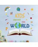 Self Adhesive Cartoon Inspirational Quote Wall Stickers For School Self Adhesive Cartoon Inspirational Quote Wall Stickers For School