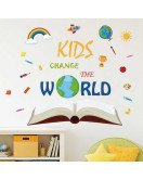 Self Adhesive Cartoon Inspirational Quote Wall Stickers For School Self Adhesive Cartoon Inspirational Quote Wall Stickers For School
