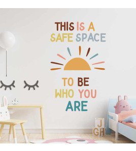 Baby Room Decoration 3d Sun Quote Wall Decals For Kids