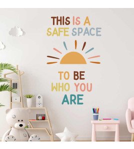 Baby Room Decoration 3d Sun Quote Wall Decals For Kids
