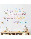 Kids Room Decoration Colorful Inspirational Quotes Wall Stickers