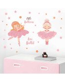 Hot Sale Removable Dance Ballet Princess Decal For Girl For The Wall
