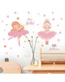 Hot Sale Removable Dance Ballet Princess Decal For Girl For The Wall
