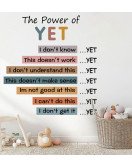 Motivational Quote Cartoon Wall Stickers Nursery Kids' Room - Model Sf36289
