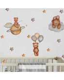 New Design Planet Cute Bear Decor Baby Wall Stickers Bedroom New Design Planet Cute Bear Decor Baby Wall Stickers Bedroom