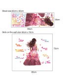 Girls Room Decoration Inspirational Quote Wall Stickers Paper Girls Room Decoration Inspirational Quote Wall Stickers Paper