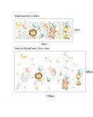 Home Decoration Kids Room Cartoon Animal Wall Stickers & Decals Home Decoration Kids Room Cartoon Animal Wall Stickers & Decals