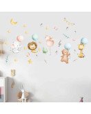 Home Decoration Kids Room Cartoon Animal Wall Stickers & Decals Home Decoration Kids Room Cartoon Animal Wall Stickers & Decals