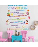 Classroom Decoration Colorful Quote Wall Stickers For School Classroom Decoration Colorful Quote Wall Stickers For School