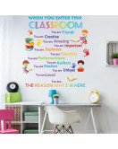 Classroom Decoration Colorful Quote Wall Stickers For School Classroom Decoration Colorful Quote Wall Stickers For School