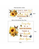 Home Decoration Living Room Sunflower Quote Wallpaper Wall Sticker Home Decoration Living Room Sunflower Quote Wallpaper Wall Sticker