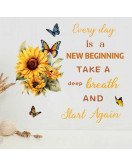 Home Decoration Living Room Sunflower Quote Wallpaper Wall Sticker Home Decoration Living Room Sunflower Quote Wallpaper Wall Sticker