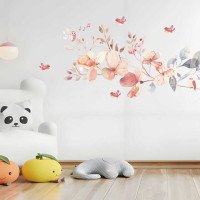 Living Room Self Adhesive 3d Tree Leaf Wall Art Stickers