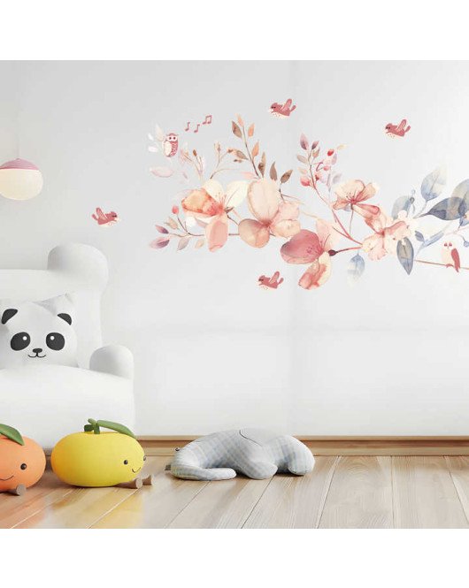 Living Room Self Adhesive 3d Tree Leaf Wall Art Stickers Living Room Self Adhesive 3d Tree Leaf Wall Art Stickers