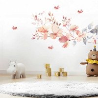 Living Room Self Adhesive 3d Tree Leaf Wall Art Stickers