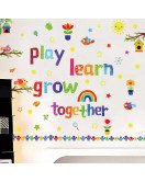 Removable Self Adhesive Baby Room Quote School Wall Stickers Removable Self Adhesive Baby Room Quote School Wall Stickers