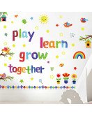 Removable Self Adhesive Baby Room Quote School Wall Stickers Removable Self Adhesive Baby Room Quote School Wall Stickers