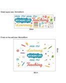 Kids' Room Learning Inspirational Quote Vinyl Mural Wall 3d Sticker Wallpaper Door - Model Sf39389