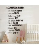 Self-adhesive Motivational Quotes School Rules Classroom Wall Stickers - Model Sf39391
