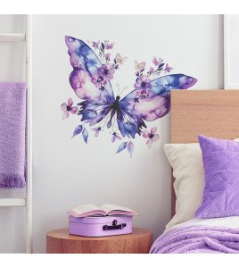 Home Decoration Self-adhesive 3d Flower Butterfly Stickers For Walls - Model Fun-e89