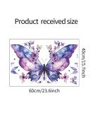 Home Decoration Self-adhesive 3d Flower Butterfly Stickers For Walls - Model Fun-e89