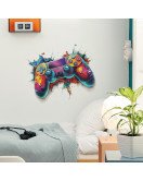 Big Living Room Removable 3d Cartoon Game Wall Stickers - Model Fun-f485