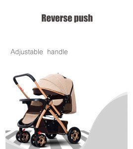 Extreme Edition - Foldable Baby Stroller Portable Travel Pram Multifunctional Newborn Infant Carriage For Four Seasons For 0~3 Year Old
